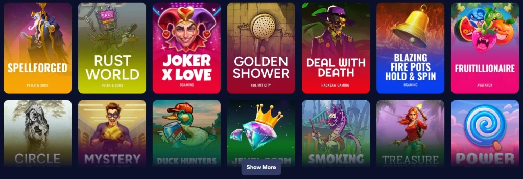 Slotlounge Casino affiliate landing preview